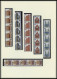 ROLLENMARKEN A. 1339-1679R , 1987-93, 24 Verschiedene 5er-Streifen Sehenswürdigkeiten, Pracht, Mi. 340.- - Rolstempels