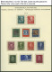 SAMMLUNGEN O, Gestempelte Sammlung Bund Von 1949-89 In 3 Schaubek-Falzlosalben, Bis 1960 Komplett, Erhaltung Etwas Unter - Andere & Zonder Classificatie