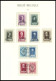 Delcampe - SAMMLUNGEN, LOTS O,, , 1849-1955, Saubere Sammlung Im Leuchtturm-Falzlosalbum, Mit Guten Ausgaben, Nicht Komplett, Anfan - Colecciones
