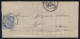 France - N° 68 Seul Sur LaC Obl Lyon Pour Seyssel - 17/09/1876 - 1876-1878 Sage (Type I)