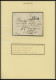 Delcampe - SAMMLUNGEN 1792-1860, Interessante Sammlung Von 23 Verschiedenen Belegen, Sauber Beschriftet Im Album - Verzamelingen