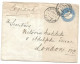 (C04) 1P. STATIONERY COVER - ALEXANDRIE / D => UK 1893 - 1866-1914 Khédivat D'Égypte