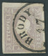 ÖSTERREICH BIS 1867 17 O, 1858, 1.05 Kr. Lila, K1 BRODY, Pracht, Fotobefund Dr. Ferchenbauer, Mi. 400.- - Autres & Non Classés