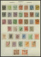 SAMMLUNGEN, LOTS , O, 1862-1918, Interessante Alte Teilsammlung, Mi.Nr. 36-250 Ziemlich Komplett Mit Mi.Nr. 146-53, 160, - Other & Unclassified