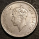 ILE MAURICE - MAURITIUS - ½ - 1/2 ROUPIE - HALF RUPEE 1951 - George VI - Cerf De Java - KM 28 - Mauricio