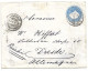 (C04) 1P. STATIONERY COVER - CHIBIN EL KANATER => GERMANY 1889 - 1866-1914 Ägypten Khediva