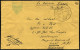 NIEDERLÄNDISCH-INDIEN 1947, K2 VELDPOST-SEMARANG/2/1947 Und Handschriftlich Im Aktiven Dienst Auf Luft-Feldpostbrief Von - Netherlands Indies
