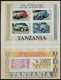 TANSANIA Aus Block 42-64 , 1985-87, 9 Verschiedene, Ungezähnte Blocks, Postfrisch, Pracht - Tanzania (1964-...)