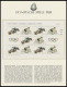 Delcampe - SPORT ,Brief , Olympische Spiele 1988 In 4 Borek Spezialalben Mit Goldmünze China Mint, Peking, Schwerttanz, PP, Kleinbo - Other & Unclassified