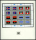 SONSTIGE MOTIVE Brief, , Flaggen Der Nationen In 5 Unicef-Alben, 1980-86 Und 1988 Je Komplett In Zusammendruck-Bogen, Je - Non Classés