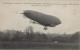 AEROSTATION MILITAIRE LE BALLON DIRIGEABLE PATRIE RAID PARIS VERDUN CPA BON ETAT - Dirigeables