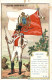 CHROMO "NOTRE DRAPEAU" LOUIS XVIII LEGION - Autres & Non Classés