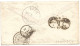 (C04) COVER WITH 1P. STAMP - ESNEH => USA 1891 - 1866-1914 Khedivate Of Egypt