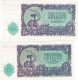 2 BILLETS DE 5 DE 1951 - Andere & Zonder Classificatie