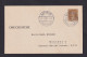 1930 - Sonderstempel Bayreuth/Festspielhügel (18.07.) - Parsival Von R.Wagner - Ganzsache - Musique