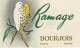 Carte Pub Ramage Bourjois - Werbung