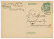 Card / Postmark Deutsches Reich / Germany 1927 Linen - Textiel