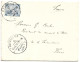 (C04) COVER WITH 1P. STAMP - ALEXANDRIA / J => FRANCE 1910 - 1866-1914 Khedivate Of Egypt