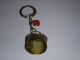 PORTE CLEFS 40 CLOCHE REELLE Avec PETIT COEUR ROUGE METAL                        - Porte-clefs