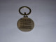 PORTE CLEFS 10 ANNEAU AVIATION EUROPE FALCON SERVICE ROND ARGENT METAL           - Key-rings