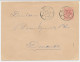 Envelop G. 8 A Almelo - Deventer 1902 - Interi Postali