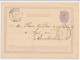Briefkaart G. 4 Zwolle - Amsterdam 1874 - Material Postal