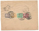 (C04) COVER WITH 1M.+3M.+2M.+4M. STAMPS - CAIRO / I => FRANCE 1913 - 1866-1914 Ägypten Khediva