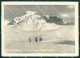 Lecco Piani Di Bobbio Campelli Nevicata Sci PIEGHINA Foto FG Cartolina KB3801 - Lecco