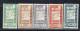 Syrie. 1944. N° 266/270* TB. - Nuevos