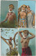 LOT DE 5 CARTES POSTALE FEMMES NUES TOUTES SCANNEES - 5 - 99 Postcards