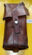 ARMEE SUISSE : ETUI EN CUIR DE L'ARMEE SUISSE, DATE 1962 , FABRICANT DANS LE TAMPON  ,DIMENSION 21 CM X 10 CM ,EPAISSEUR - Uitrusting