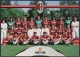 FOOTBALL - ITALIA MILANO 23.5.1988 - A.C. MILAN CAMPIONE D'ITALIA 1987/88 - CARTOLINA GIGANTE CON ROSA DELLA SQUADRA - A - Famous Clubs