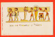 00510 / ⭐ ♥️  Illustration R.M GIORGIO ◉ THEBES Louxor Dans Un Tombeau 1900s ◉ THE COLLECTION  Serie C N° 5 Caire Egypte - Louxor