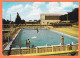 00902 ● CHALUS 87-Haute Vienne La Piscine Municipale En Plein-air Bassin 1975s THEOJAC 12 - Chalus