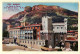 00856 ● MONTE-CARLO Monaco Le Palais Du PRINCE Et La TETE-de-CHIEN 1920s - Litho Color ROSTAN MUNIER 1226 - Monte-Carlo