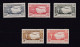 MAURITANIE 1940 PA N°1/5 NEUF AVEC CHARNIERE - Unused Stamps