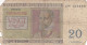 BELGIQUE BILLET DE VINGT FRANCS - Other & Unclassified