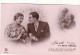 COUPLES. CPA. LOT DE 2 CARTES . COUPLE . " J'AI FAIT UN BEAU REVE  ".  ANNÉE + TEXTE NOVEMBRE ET DECEMBRE 1938 - Couples