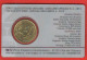 Vaticano 50 Centesimi 2013 Benedetto XVI° Coin Card N ° 4 Mint Roma 0,50 € Vatican City - Vatican