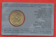 Vaticano 50 Cents 2012 Coin Card Benedetto XVI° Vatikan State Blister N° 3 Mint Roma 0,50 € - Vaticano (Ciudad Del)