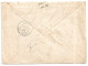 (C04) REGISTRED COVER WITH 2P. STAMP - CAIRE / R. => FRANCE 1894 - 1866-1914 Khédivat D'Égypte