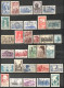 Lot De 93 Timbres Oblitérés France 1907 À 1949 - Autres & Non Classés