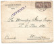 (C04) COVER WITH 1M. X2 STAMPS - BIRKET EL SAB => CANADA 1909 ? - PRINTED MATTER POSTAL RATE - 1866-1914 Ägypten Khediva