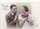 COUPLES. CFA ANTAISIE BRILLANTE  COUPLE " OUVREZ MOI LA PORTE  " + TEXTE JANVIER 1939 - Colecciones, Lotes & Series