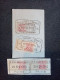 FRANCE.1916. Timbres De Quittance 20c Et 30c . Destinataires :Fonderies Acieries St Etienne - A SULZBERGER Paris - Zegels