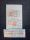 FRANCE.1916. Timbres De Quittance 20c Et 30c . Destinataires :Fonderies Acieries St Etienne - A SULZBERGER Paris - Stamps