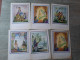 Lot 6 Menus Compagnie Générale Transatlantique Mercier Paquebot France 1969 - Menus