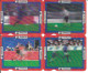 BM23 - IMAGES LENTICULAIRES FRANCE 98 - VIEIRA ZOLA BERGKAMP SCHOLES PINTO BEBETO SHERINGHAM KAHWAJI - Altri & Non Classificati