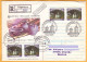 1996 Moldova Moldavie Moldau;  FDC Postal History. Capriana Monastery. - Abadías Y Monasterios