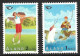ALAND...." 1995..".....TOURISUM.......SET OF 2...GOLF AND FISHING.........MNH... - Other & Unclassified